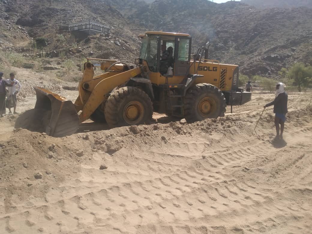 مبادرة استصلاح أراضي في مديرية المغربة بحجة