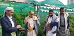 زيارة تفقدية الى مشتل مكتب الزراعة والري بمدينة إب