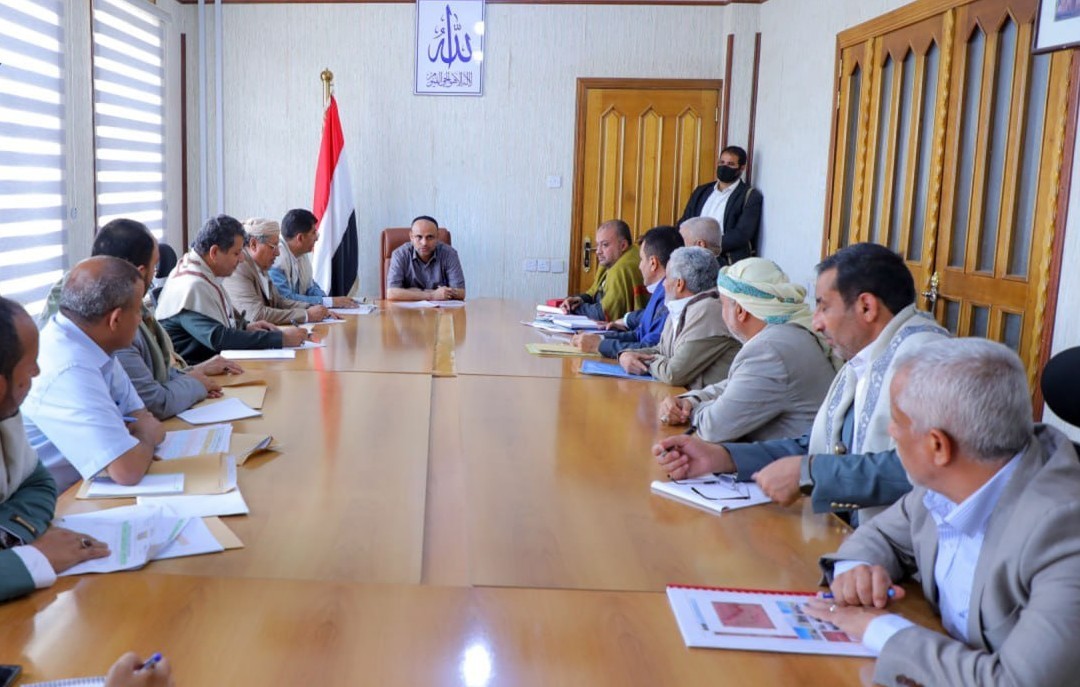 الرئيس المشاط يترأس اجتماعا للجهات ذات العلاقة بمصفوفة العمل التنموي والخدمي بالجوف