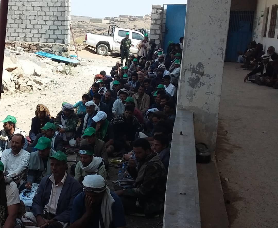 احياء لذكرى المولد النبوي فعالية خطابية في مديرية العبدية بمأرب