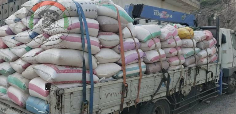 ذمار.. جمعية جبل الشرق التعاونية تسوق 12طناً من محصول الذُرة الشامية