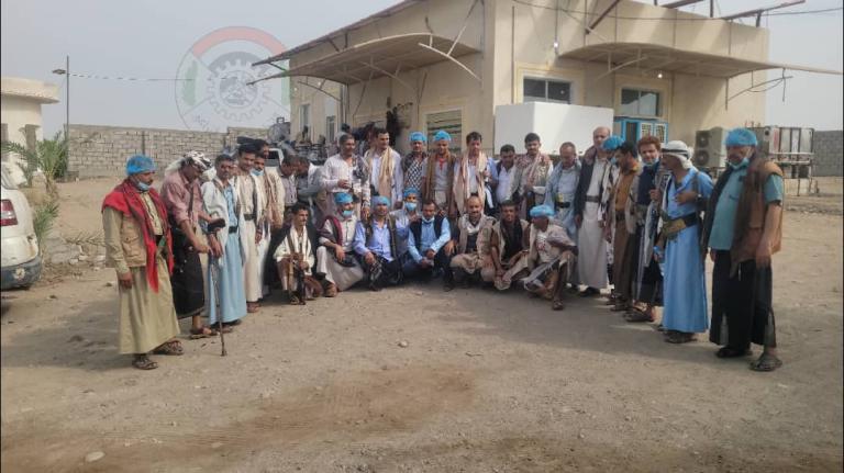 وفد من الجمعيات التعاونية والسلطة المحلية بمحافظة المحويت يطّلع على التجارب الريادية لجمعيات محافظة الحديدة