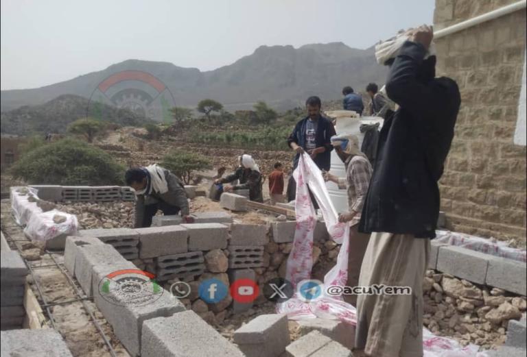 جهود مجتمعية لتحويل وحدة ذي صبل إلى مركز صحي نموذجي في مديرية المنار