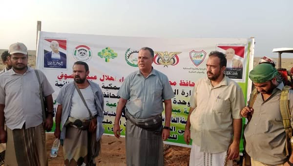 حجة .. تدشين زراعة الأراضي الصلبة والكثبان الرملية في عبس