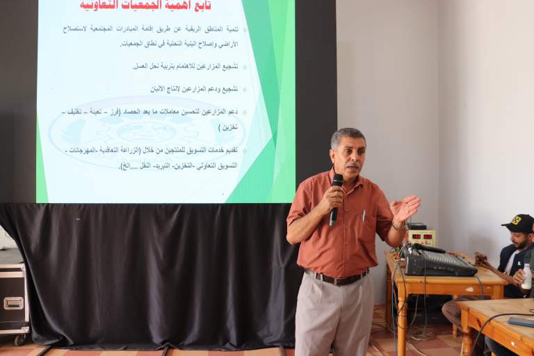 الاتحاد التعاوني الزراعي ينفذ ورشة عمل حول استخدام الطاقة الشمسية للري ضمن المعرض الثاني للطاقة الشمسية