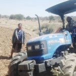 تدشين الحراثة المجتمعية للموسم الشتوي لزراعة القمح في مديرية السوادية بالبيضاء