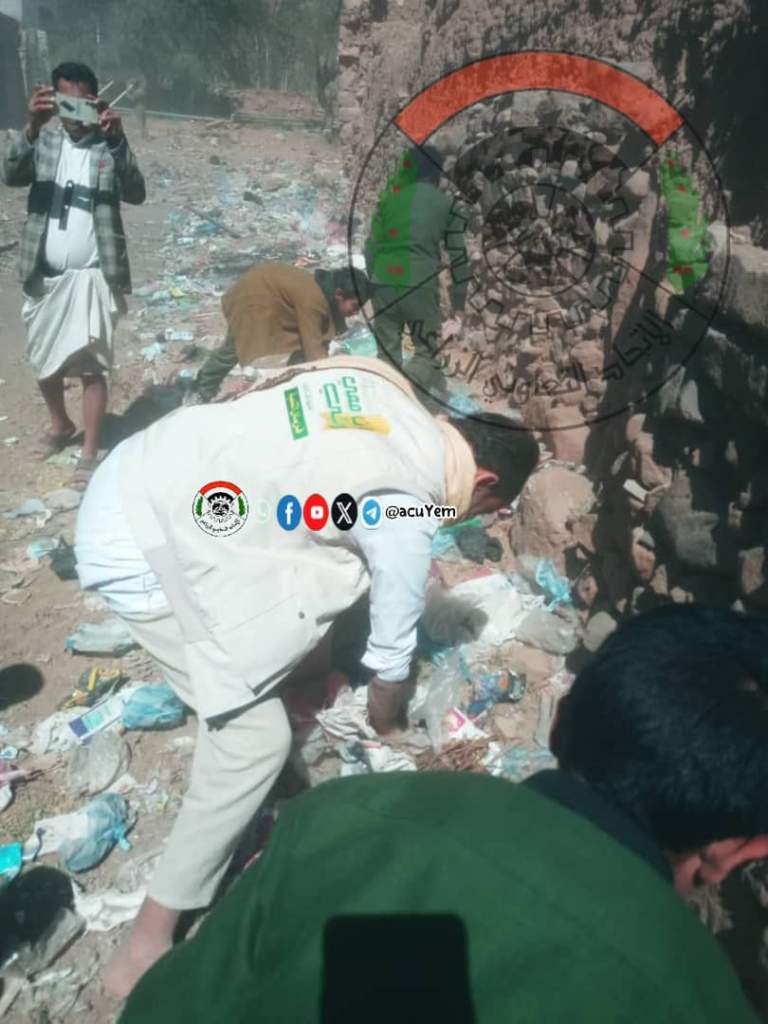 مبادرة توعية ونظافة لردم المستنقعات في حي ثقبان في بني الحارث￼￼￼￼ ￼