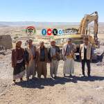 تدشين العمل في مبادرة مجتمعية لإعادة تأهيل طريق الدعيرة الزراعي في مديرية ميفعة عنس￼