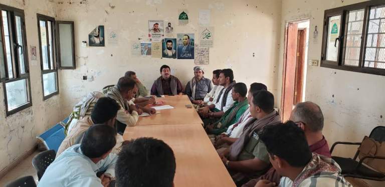 اجتماع لمناقشة خطط المبادرات التنموية وتضبط المخالفات في موسم السدر بالمنصورية