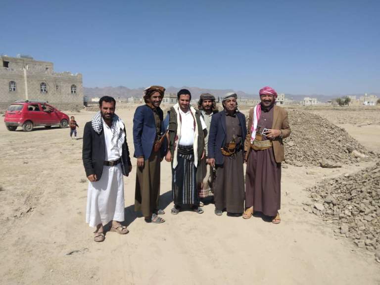 نزول ميداني لإعداد دراسة فنية لتنفيذ طريق قرية بيت النهمي بمديرية جهران