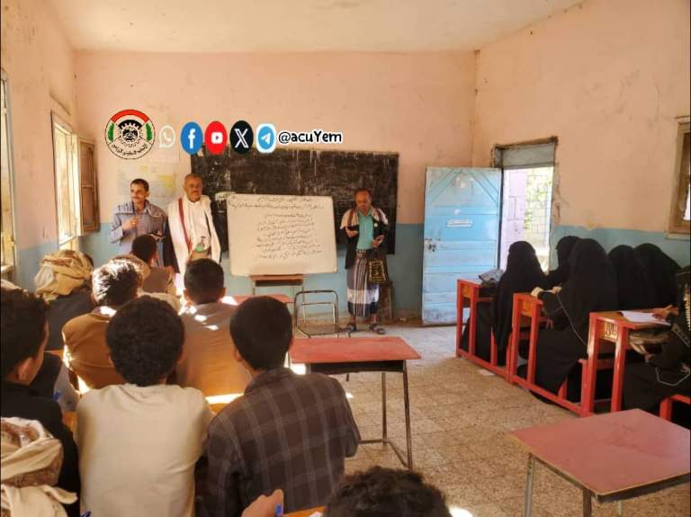 توعية زراعية ومبادرة طلابية إنسانية في مجمع الفاروق بالصرم بوصاب العالي￼