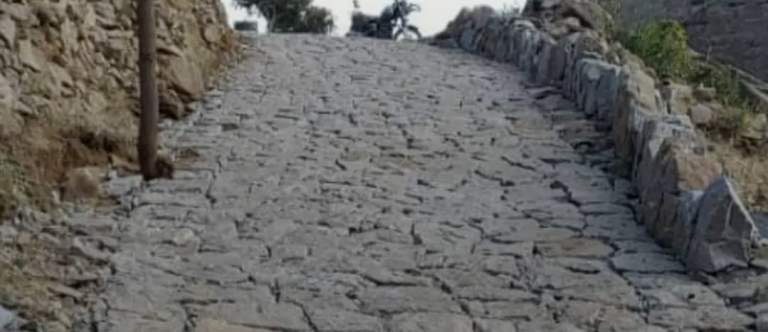 مبادرة مجتمعية لشق ورصف طريق المقرانة بمديرية حفاش بالمحويت