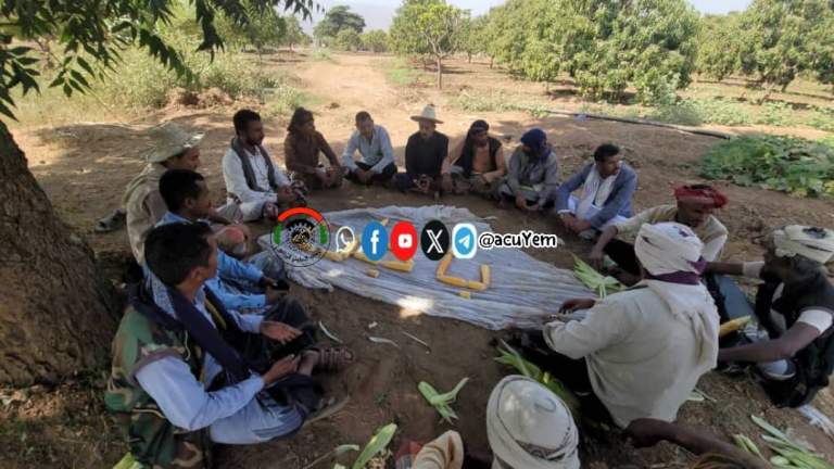 جمعيّة باجل تنفّذ زيارةً ميدانيّةً لتقييم مزارعين الذرة الشامية في عزلة الضامر