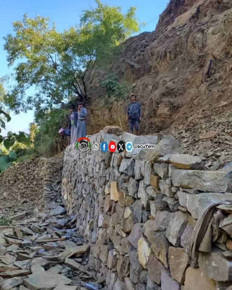 تشكيل مجاميع إنتاجية للبن ومتابعة مبادرات تنموية في البشاري بمديرية الرجم