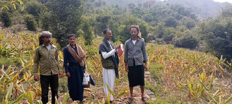 جمعية ملحان تنفّذ زيارات ميدانية لمزارع الكركم ومبادرات حفر الآبار وتتابع مستفيدي القروض