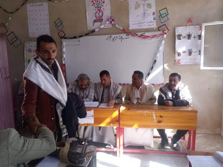 ورشة تدريبية بميفعة عنس لـ 21 ميسراً للمجاميع الإنتاجية الزراعية￼