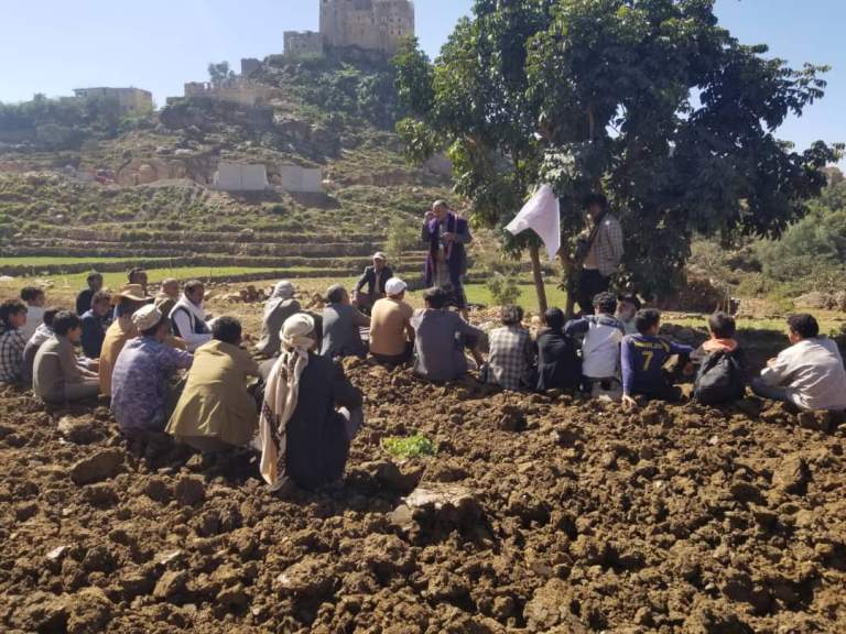 استئناف برنامج الإرشاد الزراعي لمدارس المزارعين الحقلية بمحافظة المحويت￼￼￼￼ ￼