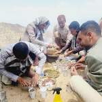 مدير مديرية وضرة بحجة يدشن زراعة بذور النخيل تعزيزاً للانتاج المحلي