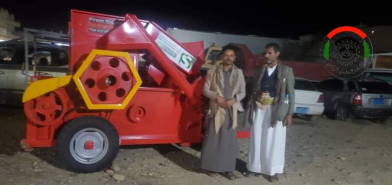 جمعية ريدة التعاونية تعزز قدرتها الإنتاجية بتوفير حصادة حديثة لخفض تكاليف الإنتاج