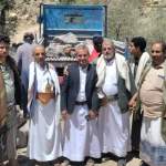 فريق تنموي يتفقدان سير العمل في المبادرات المجتمعية بمديرية الرضمة