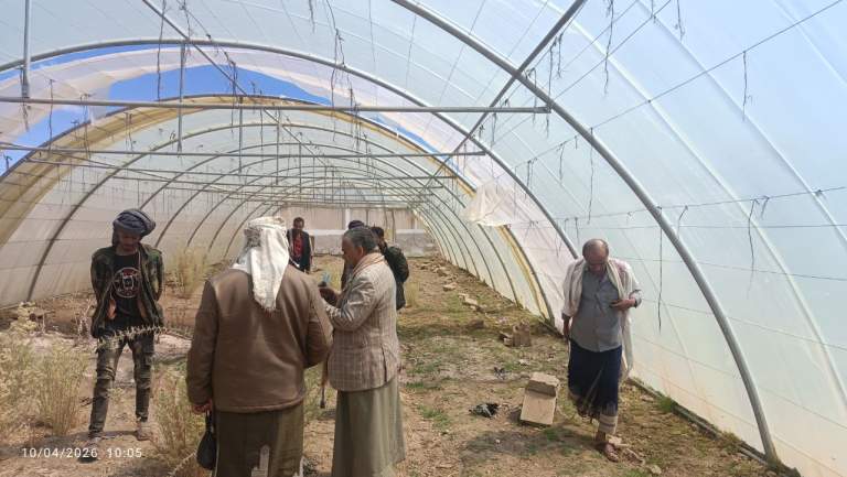 تحركات حثيثة لتشغيل مشتل كلية المجتمع في يريم عقب حفر بئر بمبادرة مجتمعية