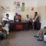 مناقشة سبل دعم المجاميع الإنتاجية الزراعية بمديرية ميفعة عنس