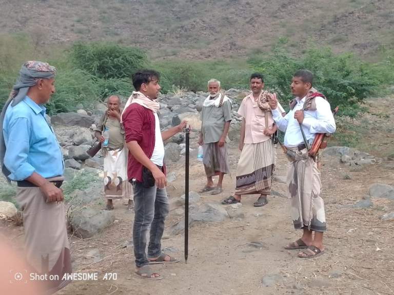 رئيس هيئة تطوير تهامة يتفقد أعمال المسح الهندسي لإنشاء سد الشعابية بمديرية الزهرة