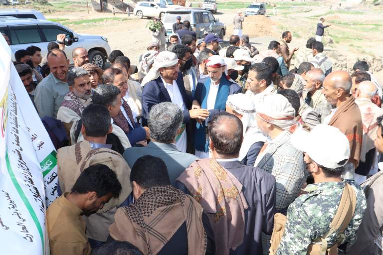 العلامة مفتاح يدشّن مشروع زراعة عشرة آلاف من أشجار “البولونيا” في بني الحارث