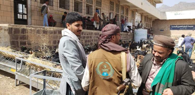 جمعية دمت التعاونية تدشن المرحلة الأولى من مشروع التمكين الاقتصادي الحيواني والزراعي