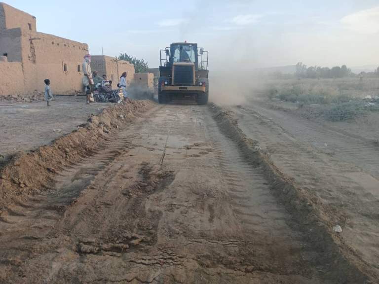 الجوف.. جمعية المتون تدشّن فتح خط النحور الزراعي بطول 4.5 كم