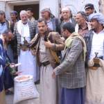جمعية الرضمة التعاونية توزع 5 أطنان من بذور القمح المروي على المزارعين