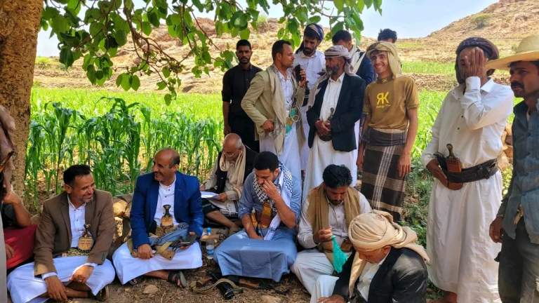 المحويت – تدشين صرف الإسمنت لدعم المبادرات المجتمعية بمديرية مدينة المحويت