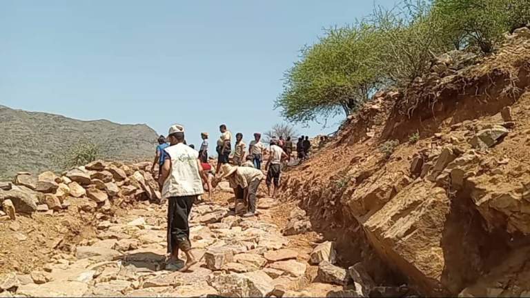 المحويت ـ جمعية الرجم التعاونية تنفذ نزولاً ميدانياً لمتابعة المبادرات المجتمعية