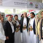 القائم بأعمال رئيس مجلس الوزراء يزور جناح الاتحاد التعاوني الزراعي بمعرض المؤتمر العلمي للعسل الدوائي